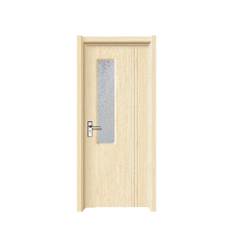 Puerta SPM-8152 de vidrio simple PVC MDF