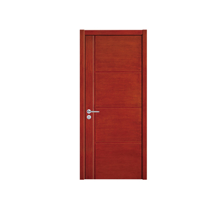 Puerta pintada de chapa de cuatro rectángulos SPK-1086