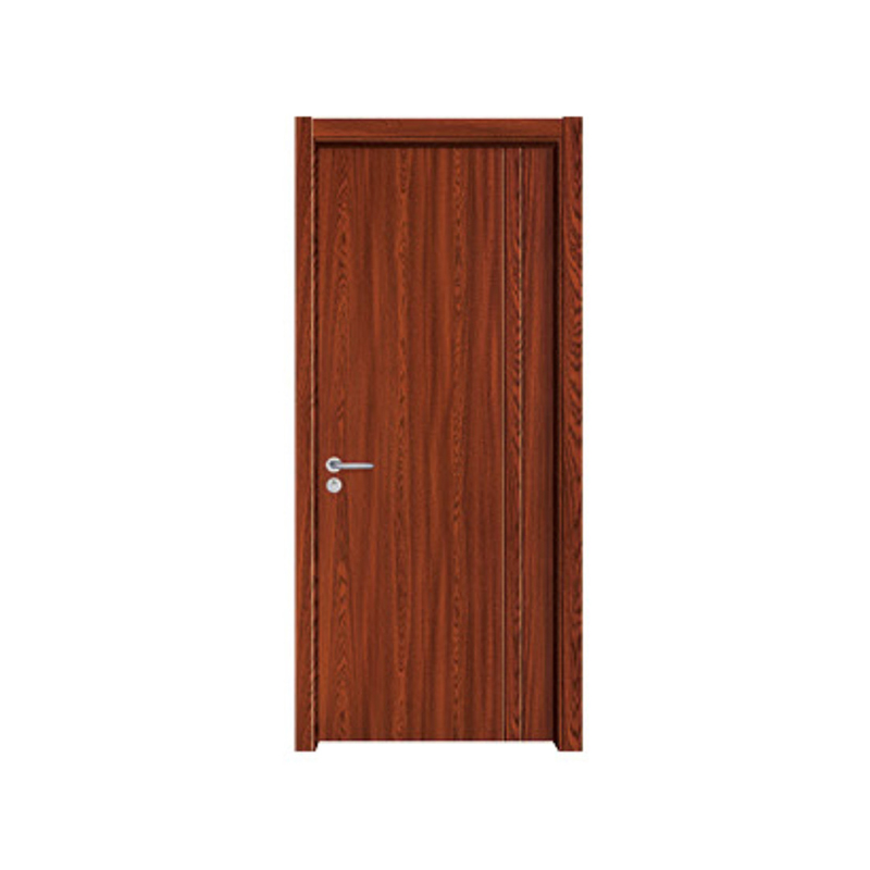 Puerta de melamina de grano de madera simple de MLD-4106 marrón