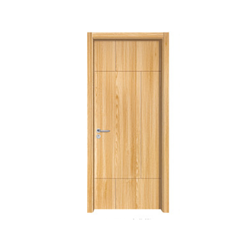 Puerta de melamina de grano de madera MLD-4114