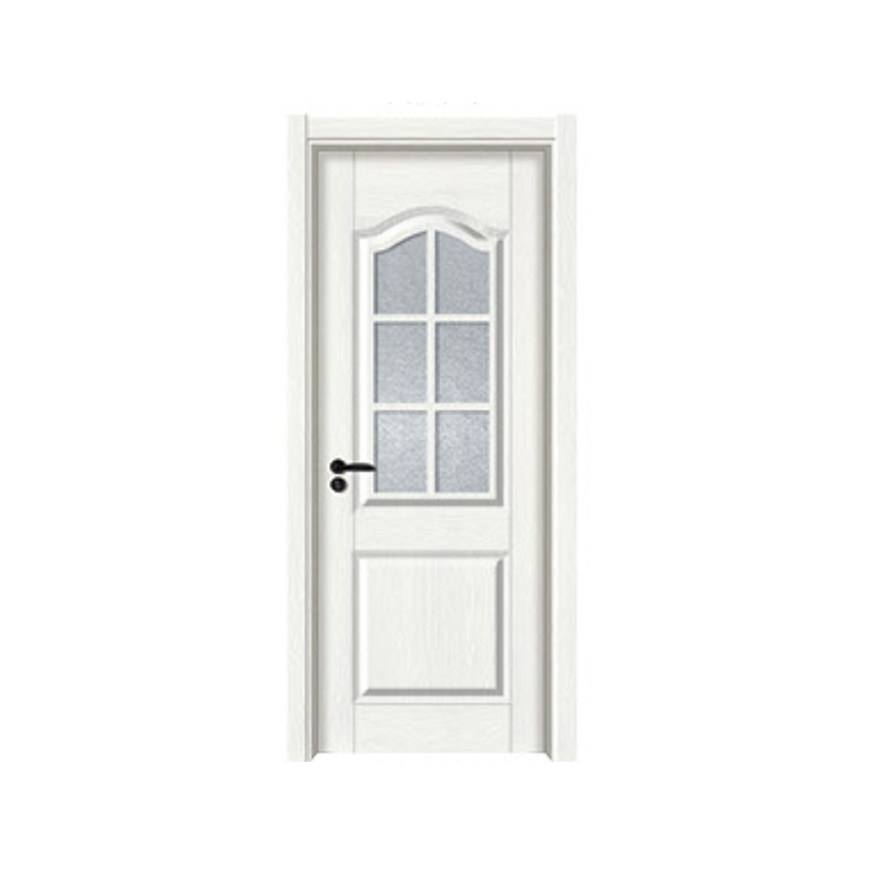 MLD-4849 Puerta de melamina de alivio blanco cálido