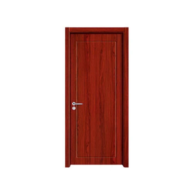 Puerta de melamina rectangular roja MLD-4111