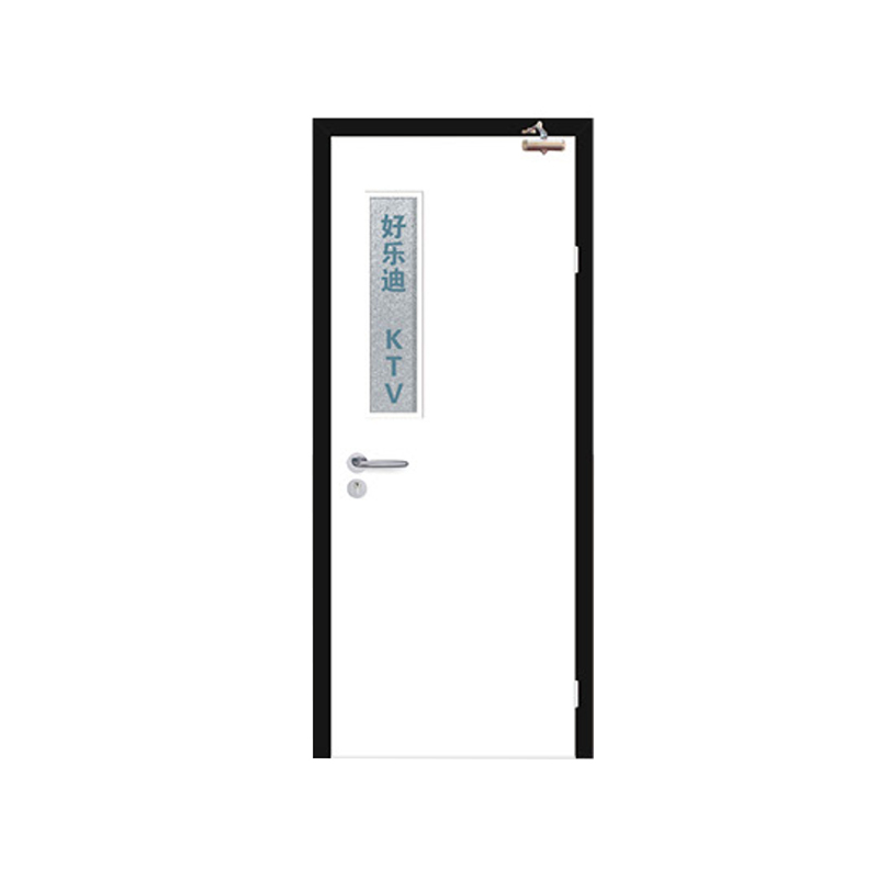 MLD-4004 Puerta de melamina de vidrio pequeño blanco