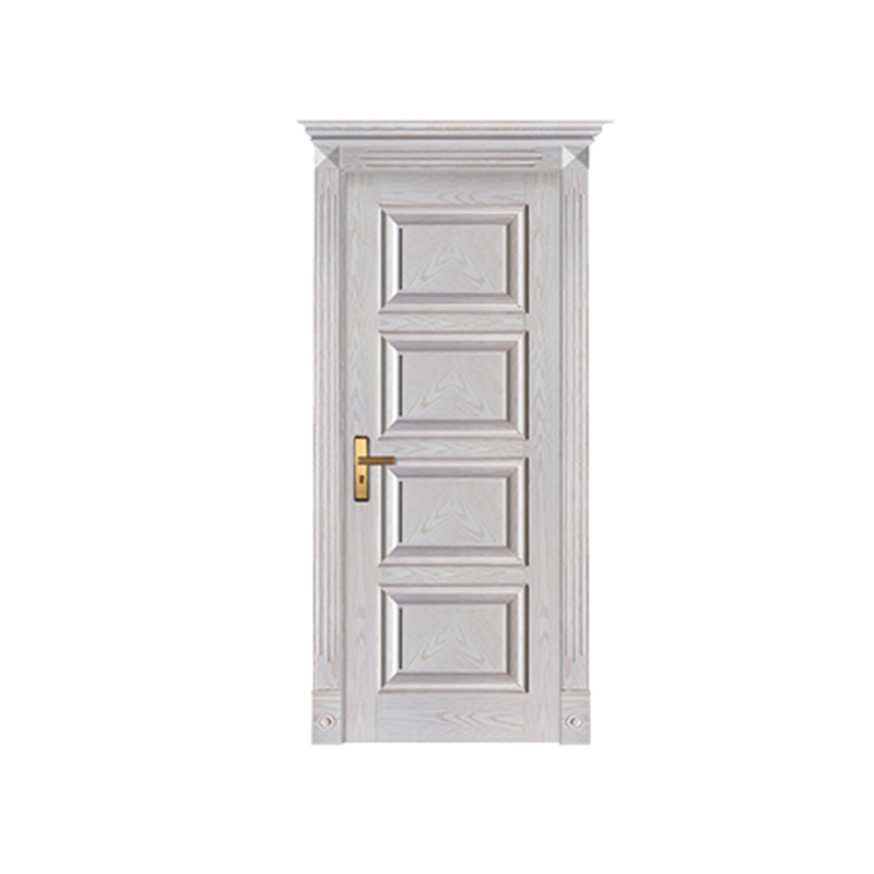 Puerta pintada de chapa de marco rectangular SPK-1063