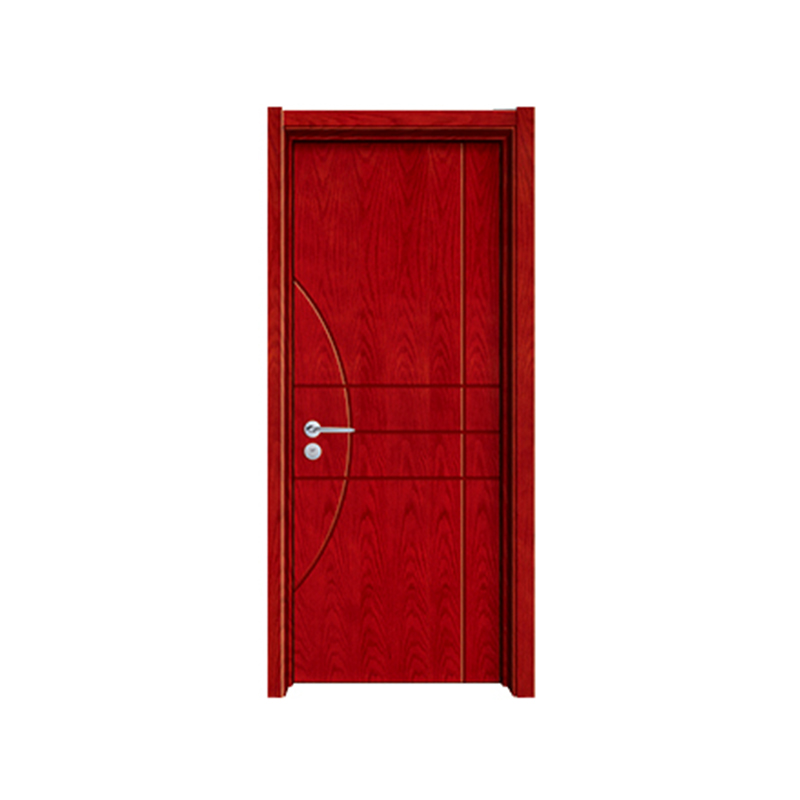 SPK-1092 Puerta pintada de chapa de líneas verticales