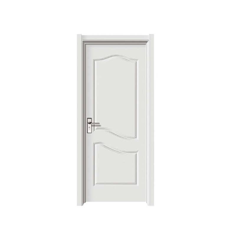 Puerta MDF de onda blanca SPM-N015