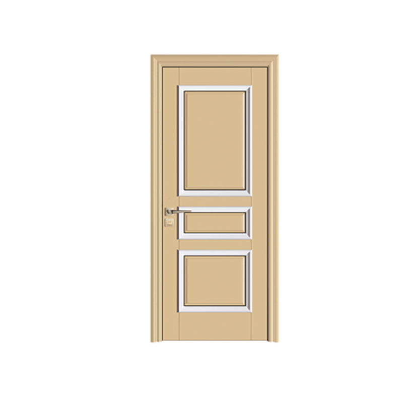 Puerta de chapa blanca de marco beige spk-1031 beige