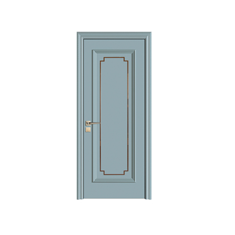 Puerta pintada de chapa SPK-1027 Light Blue Simplicity