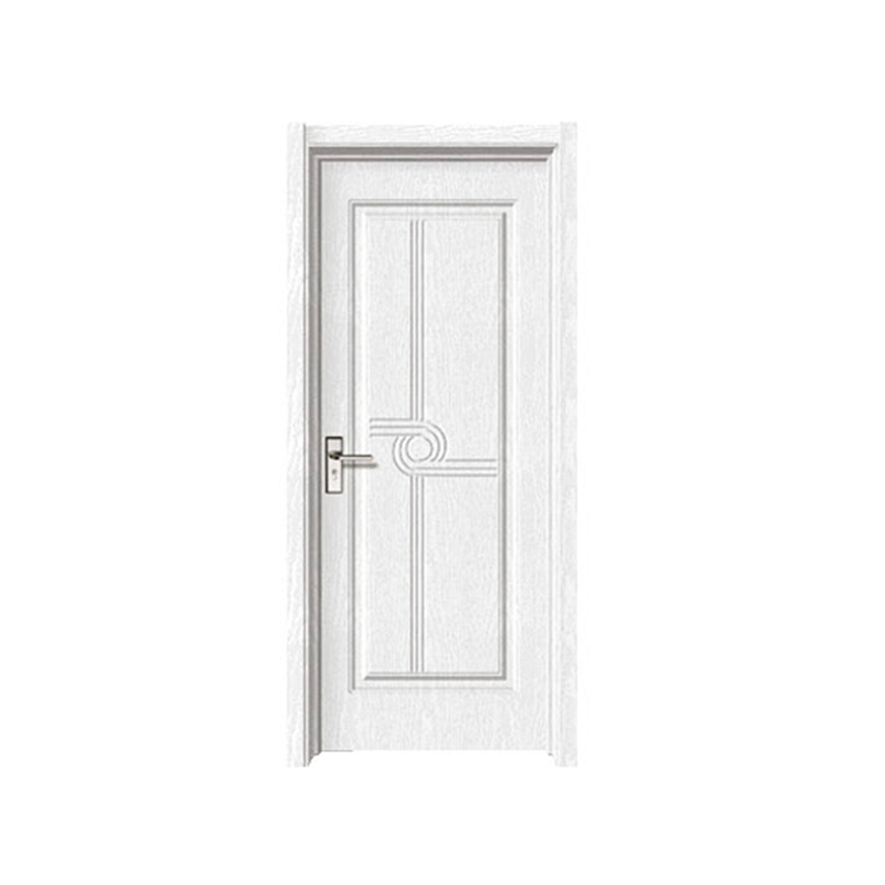 Puerta SPM-8039 Líneas escalonadas de PVC MDF