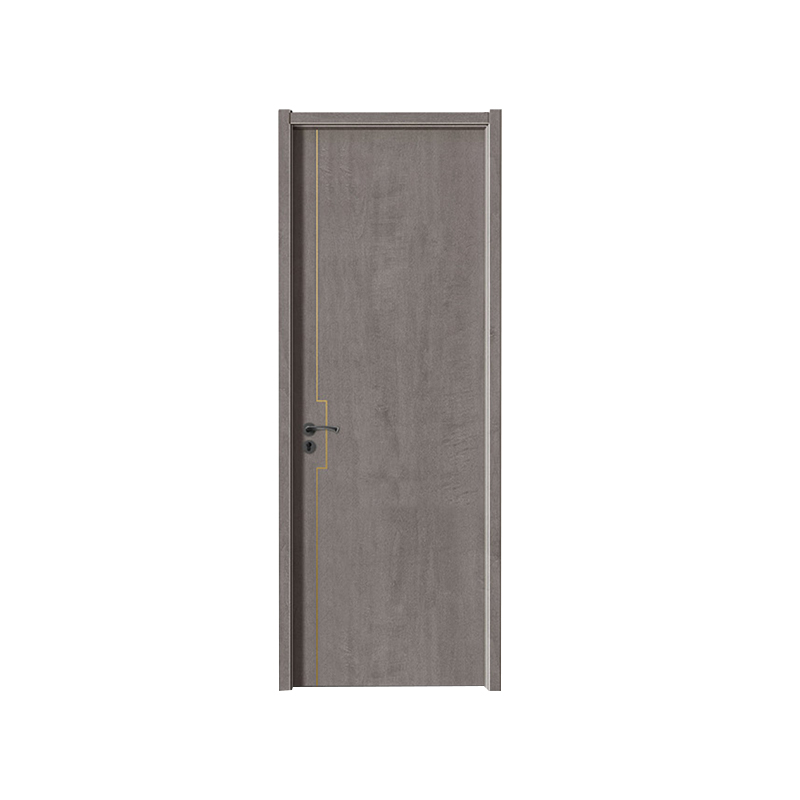 MLD-4829 Puerta de melamina gris simple