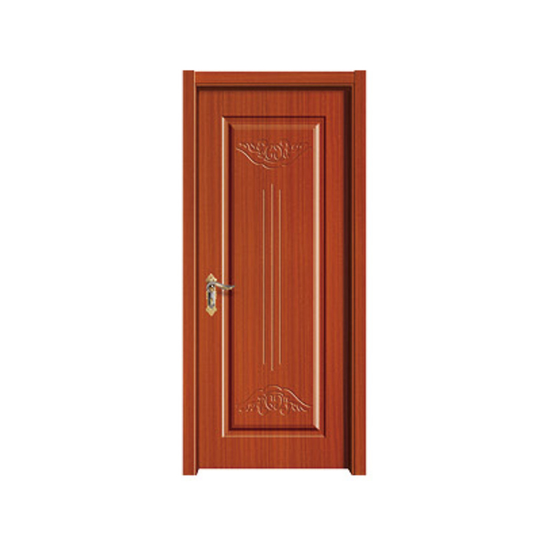 Puerta de melamina floral simétrica MLD-3819