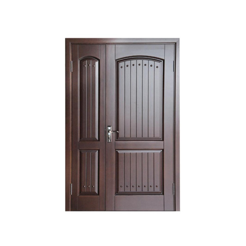 NSW-LD-7 DOTS decorativos puerta de madera maciza natural